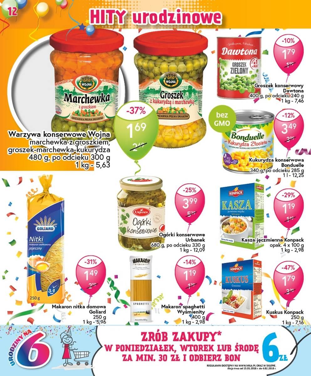 Gazetka promocyjna Mila str. 12