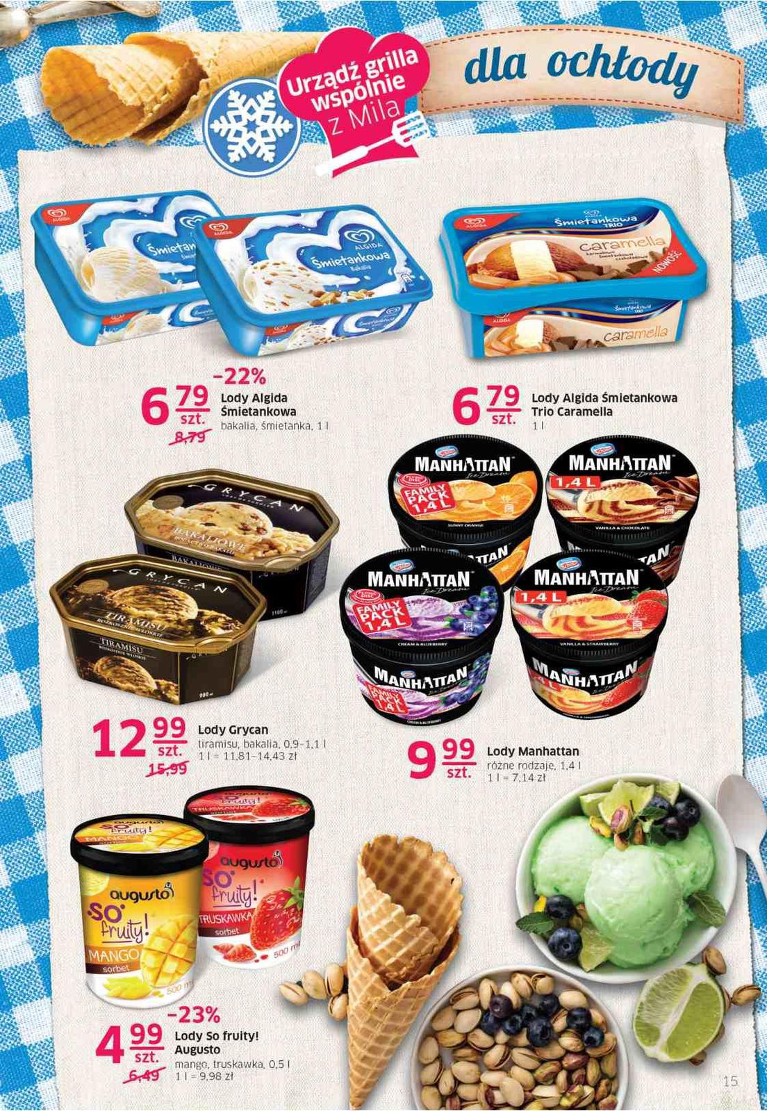 Gazetka promocyjna Mila str. 15