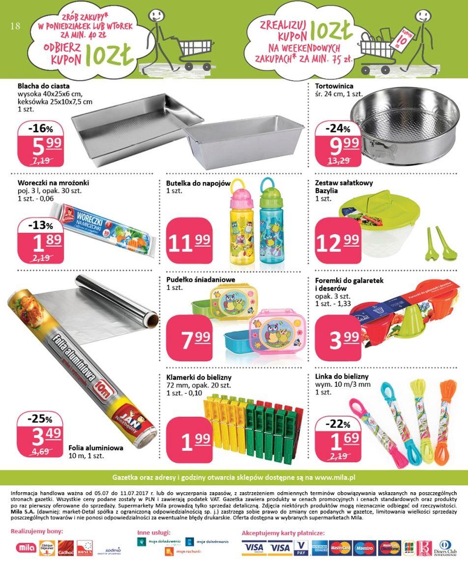 Gazetka promocyjna Mila str. 18