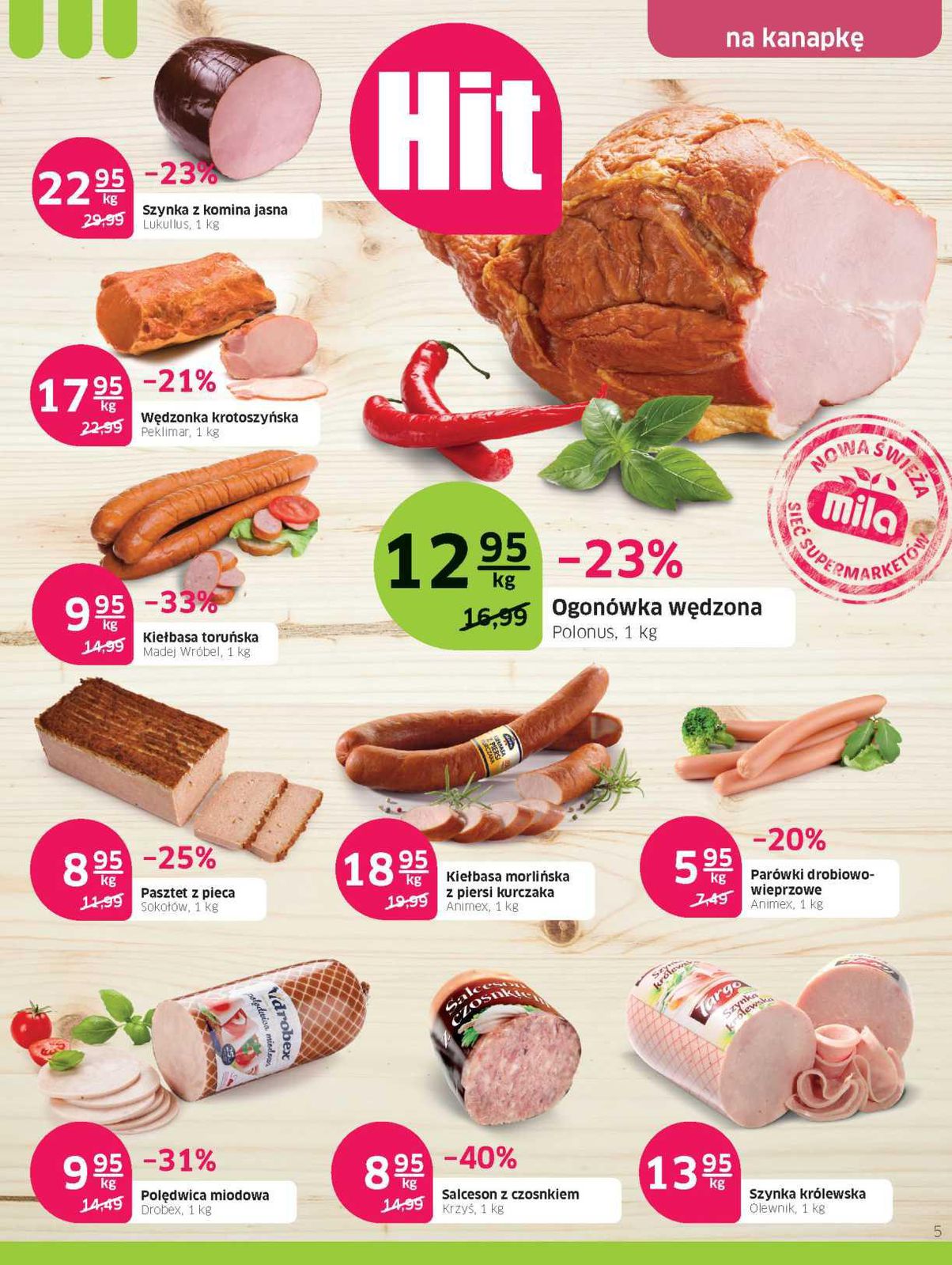 Gazetka promocyjna Mila str. 5