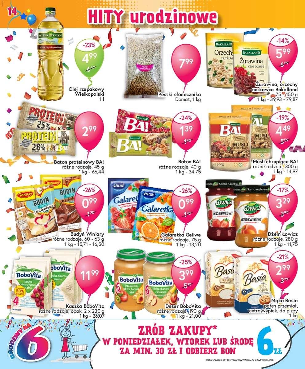 Gazetka promocyjna Mila str. 14