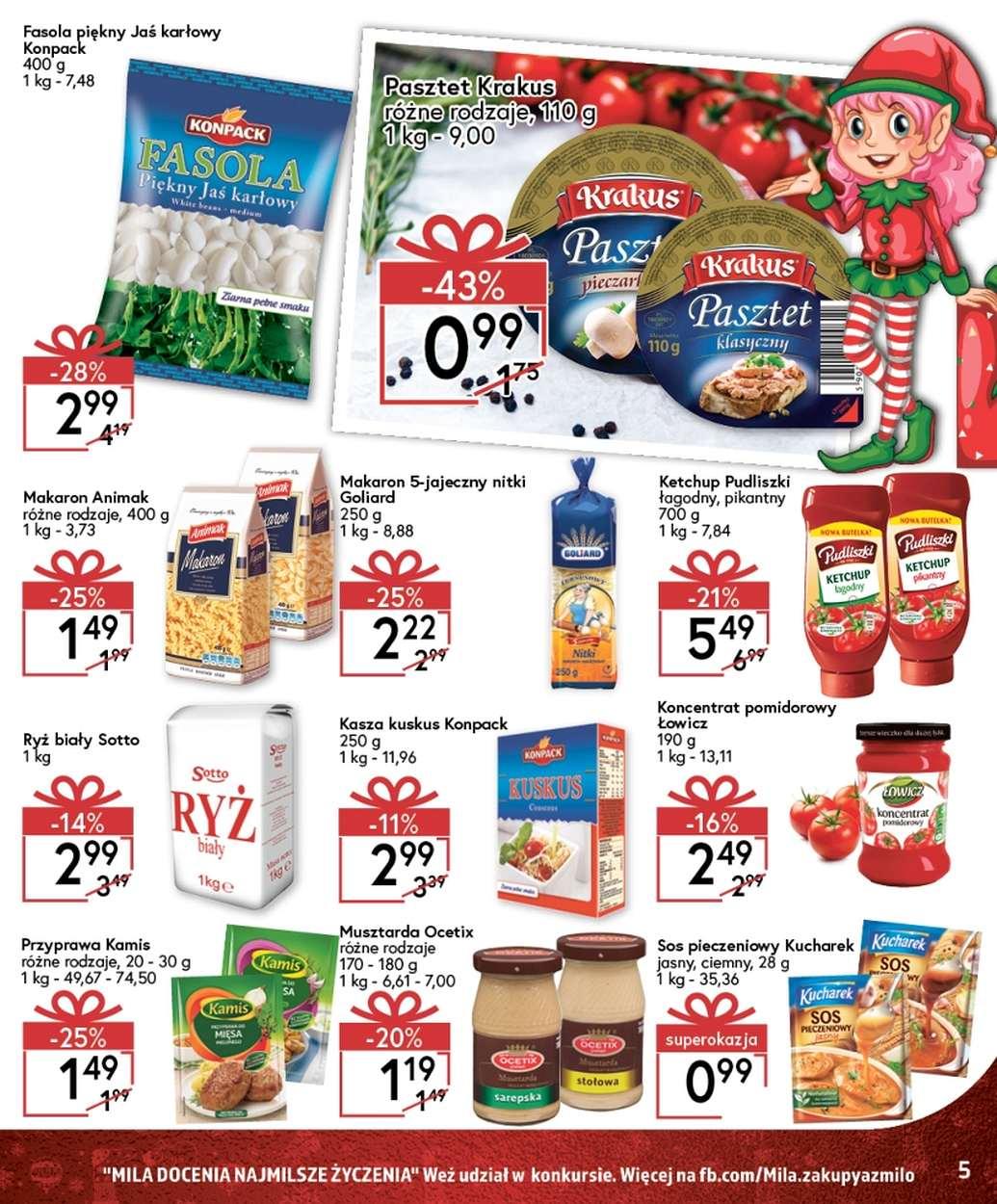 Gazetka promocyjna Mila str. 5
