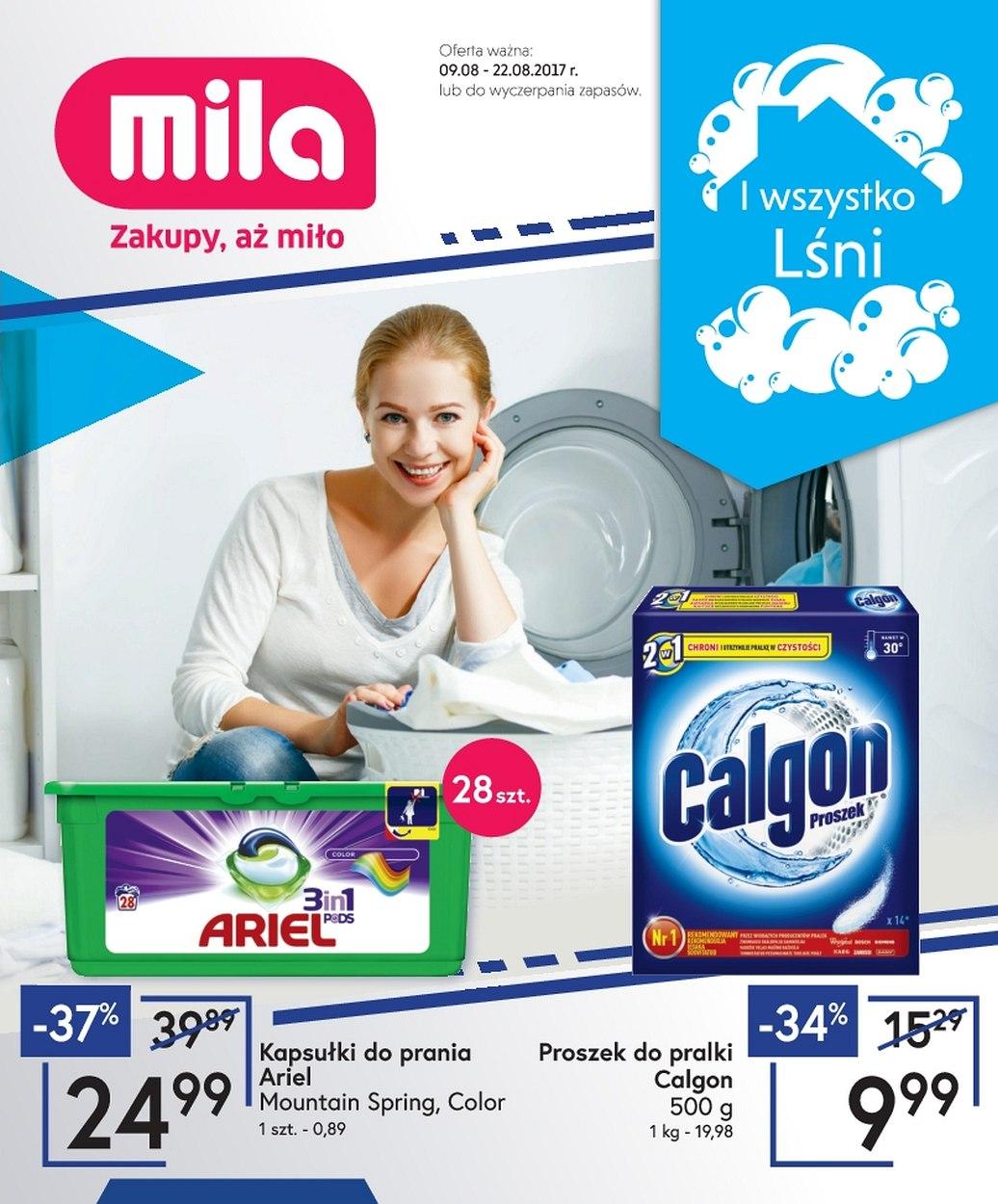 Gazetka promocyjna Mila str. 1