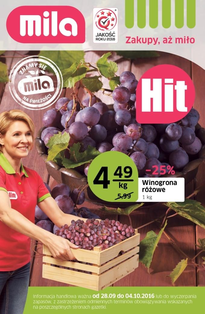 Gazetka promocyjna Mila str. 1