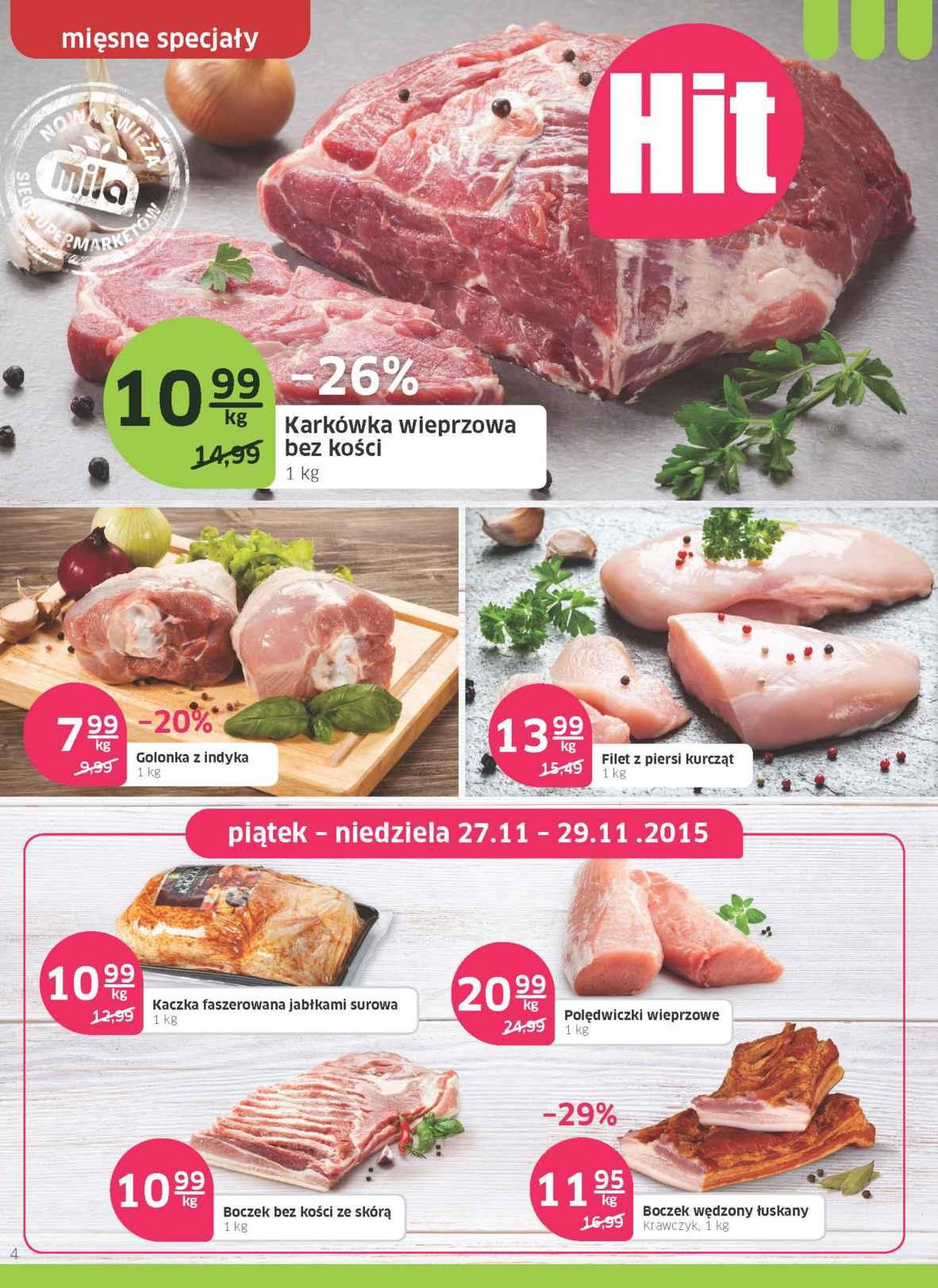 Gazetka promocyjna Mila str. 4