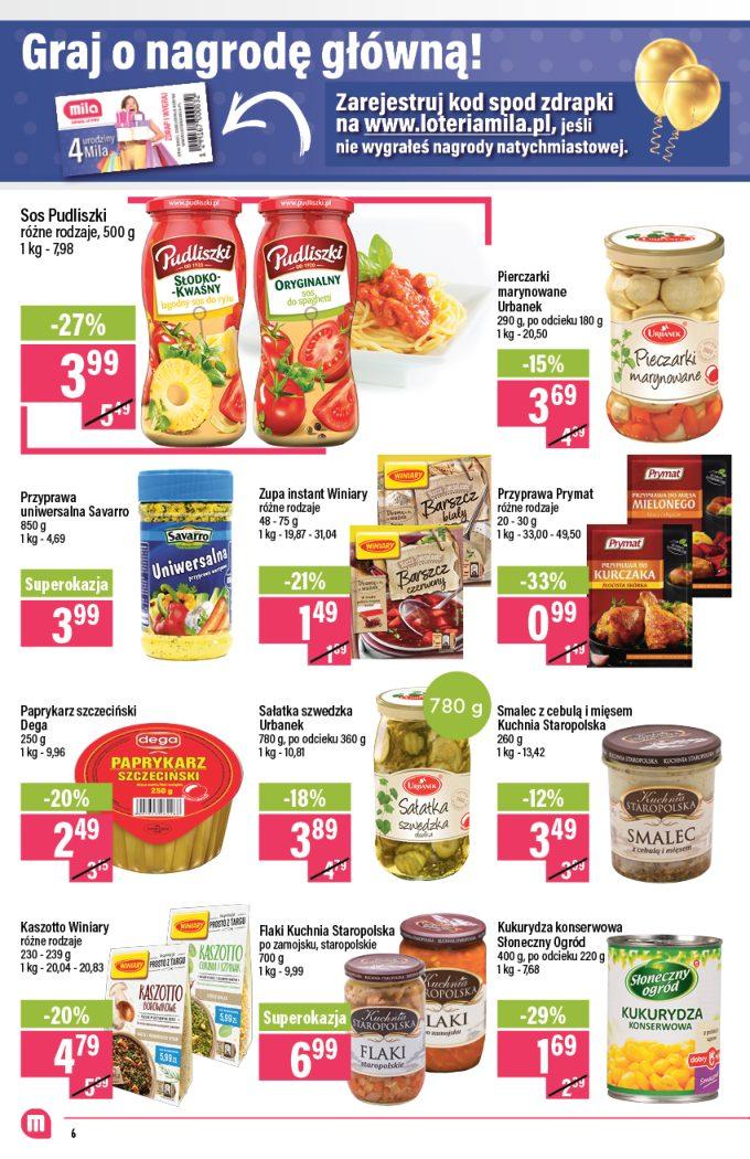 Gazetka promocyjna Mila str. 6