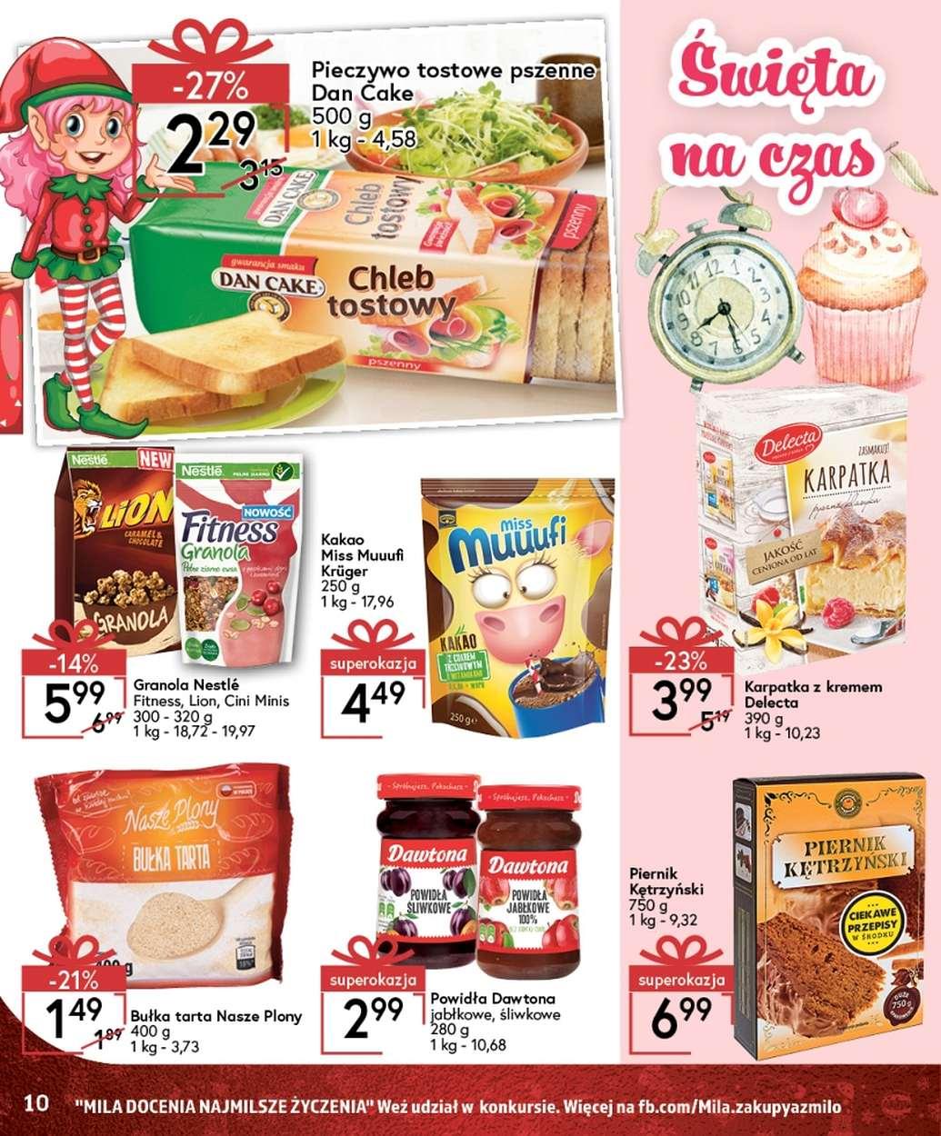 Gazetka promocyjna Mila str. 10