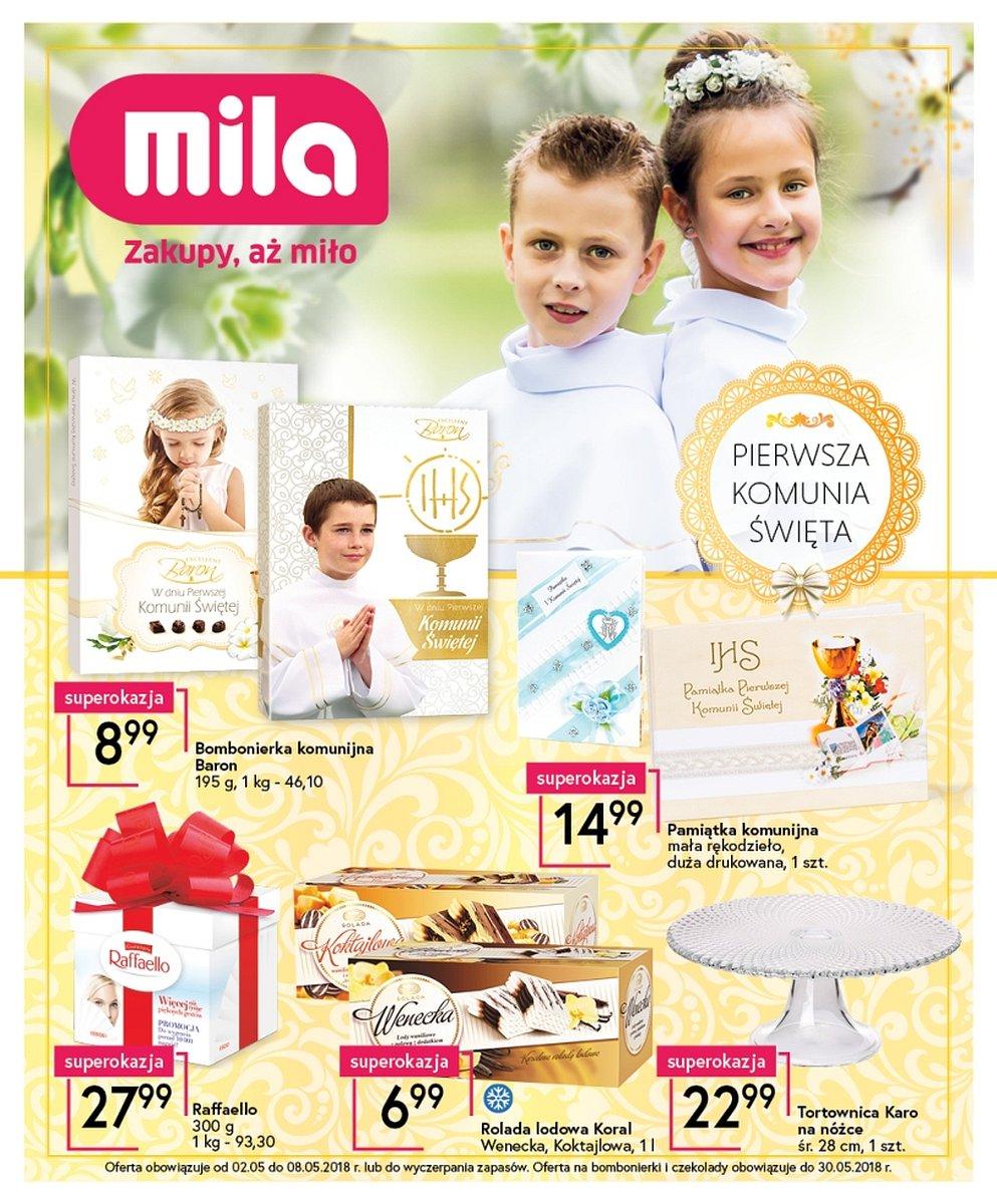 Gazetka promocyjna Mila str. 1