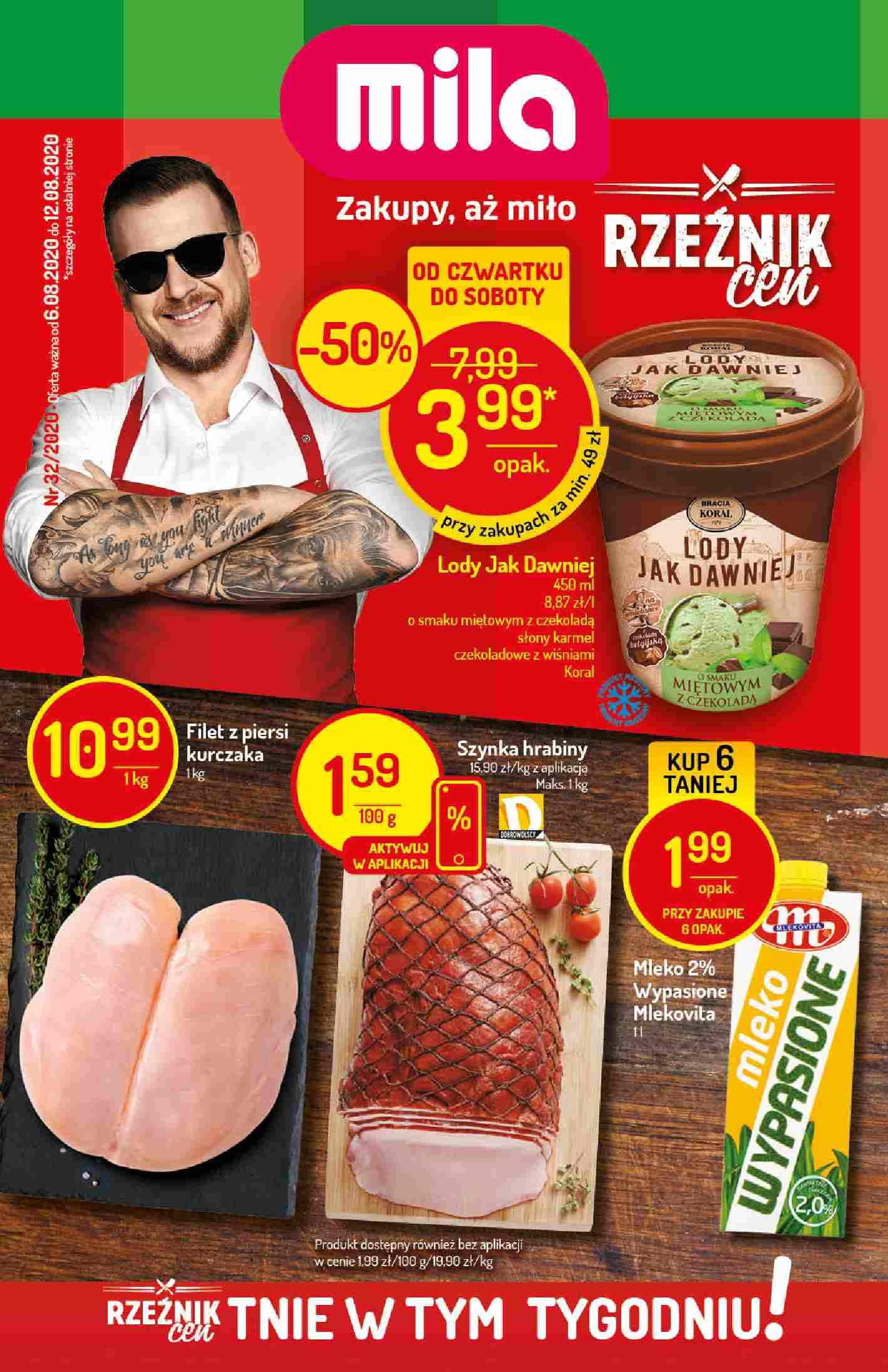 Gazetka promocyjna Mila str. 1