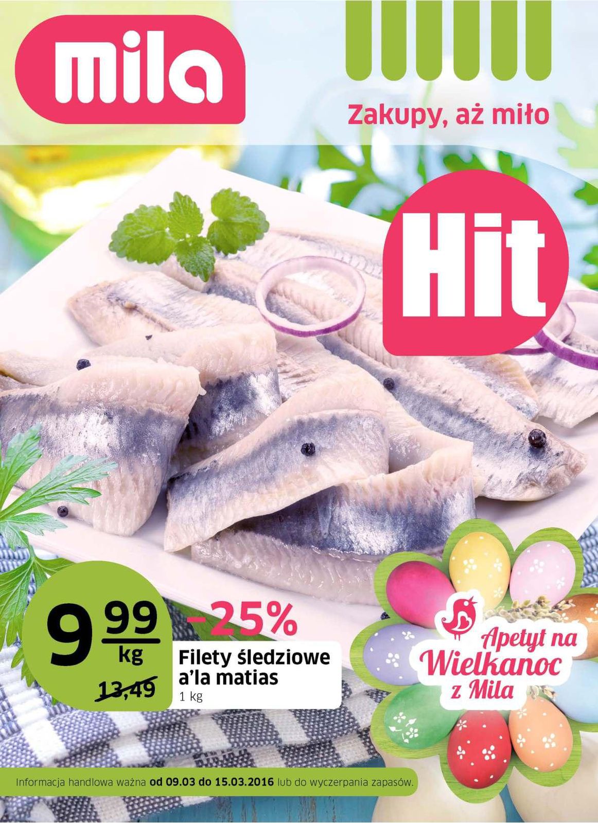 Gazetka promocyjna Mila str. 1