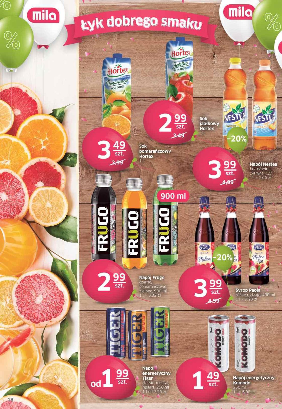 Gazetka promocyjna Mila str. 18