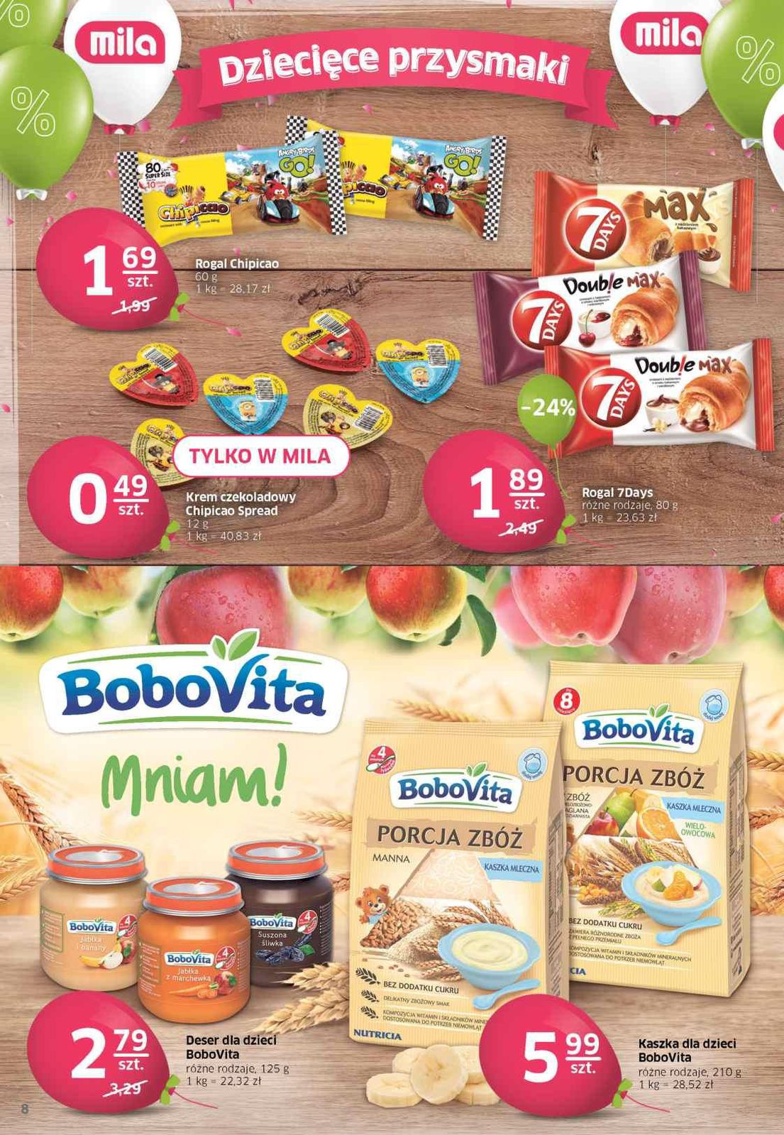 Gazetka promocyjna Mila str. 8