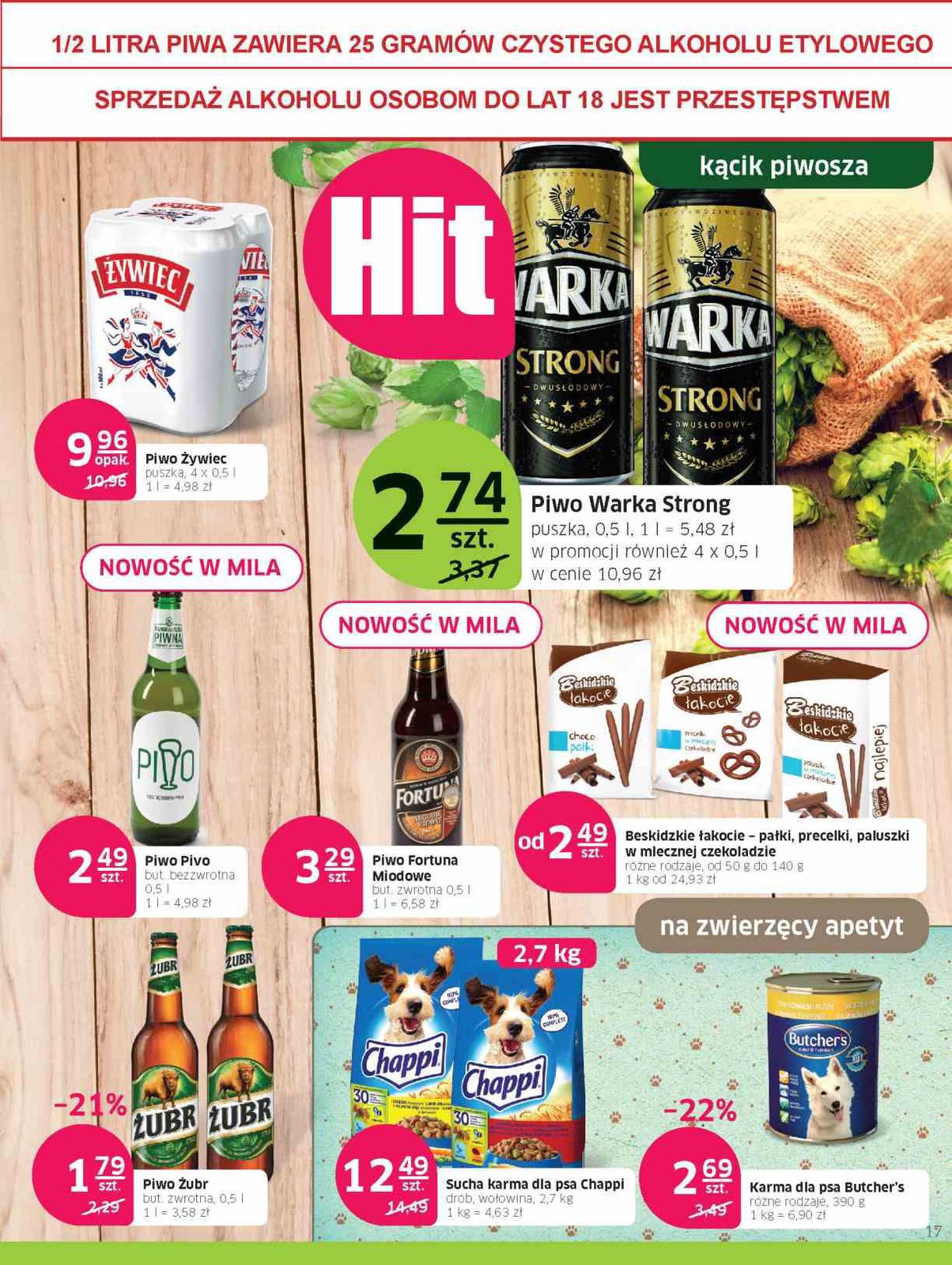 Gazetka promocyjna Mila str. 17