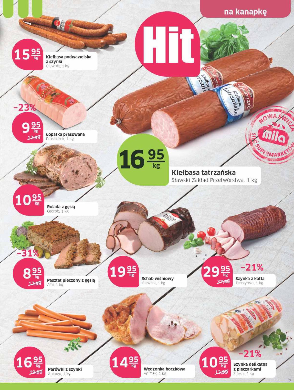 Gazetka promocyjna Mila str. 5