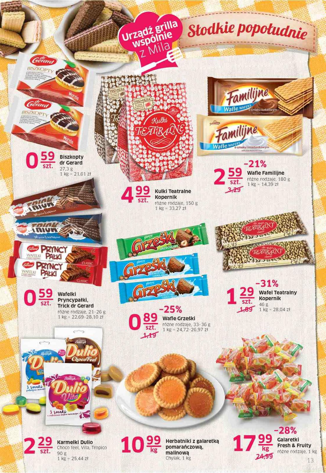 Gazetka promocyjna Mila str. 13