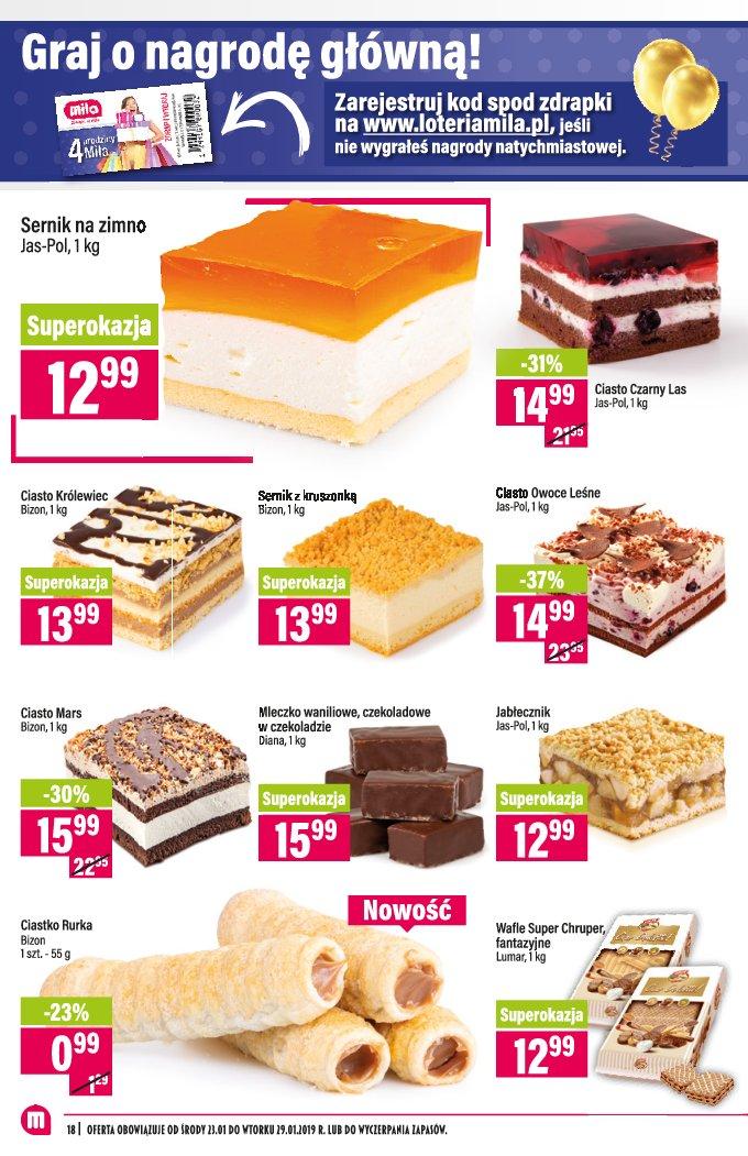 Gazetka promocyjna Mila str. 18