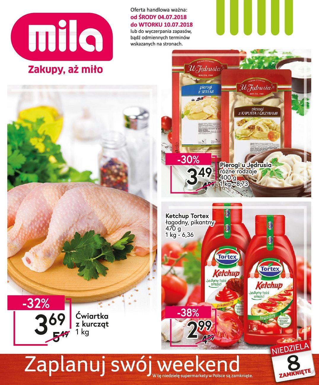 Gazetka promocyjna Mila str. 1