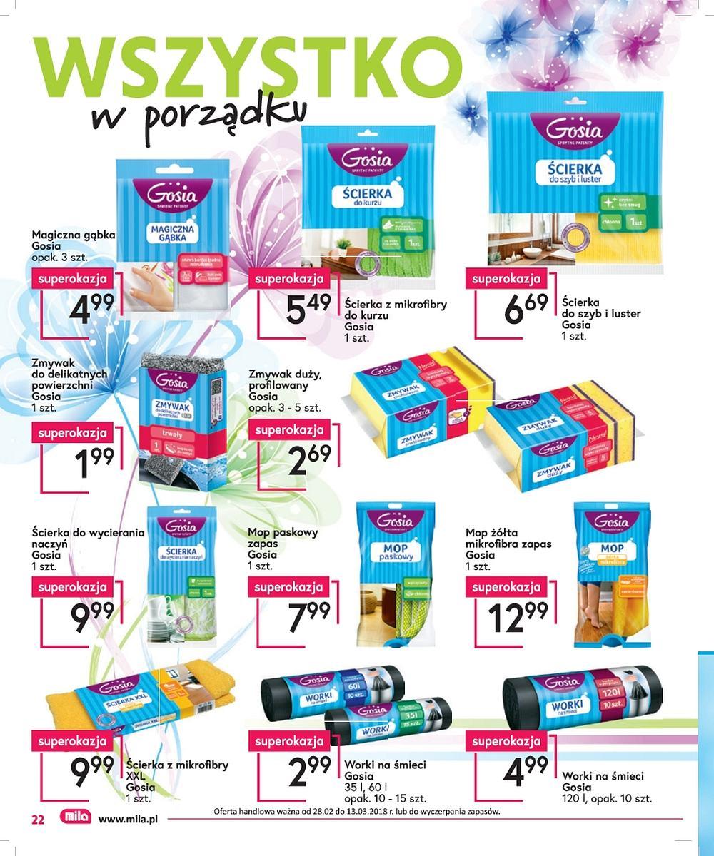 Gazetka promocyjna Mila str. 22
