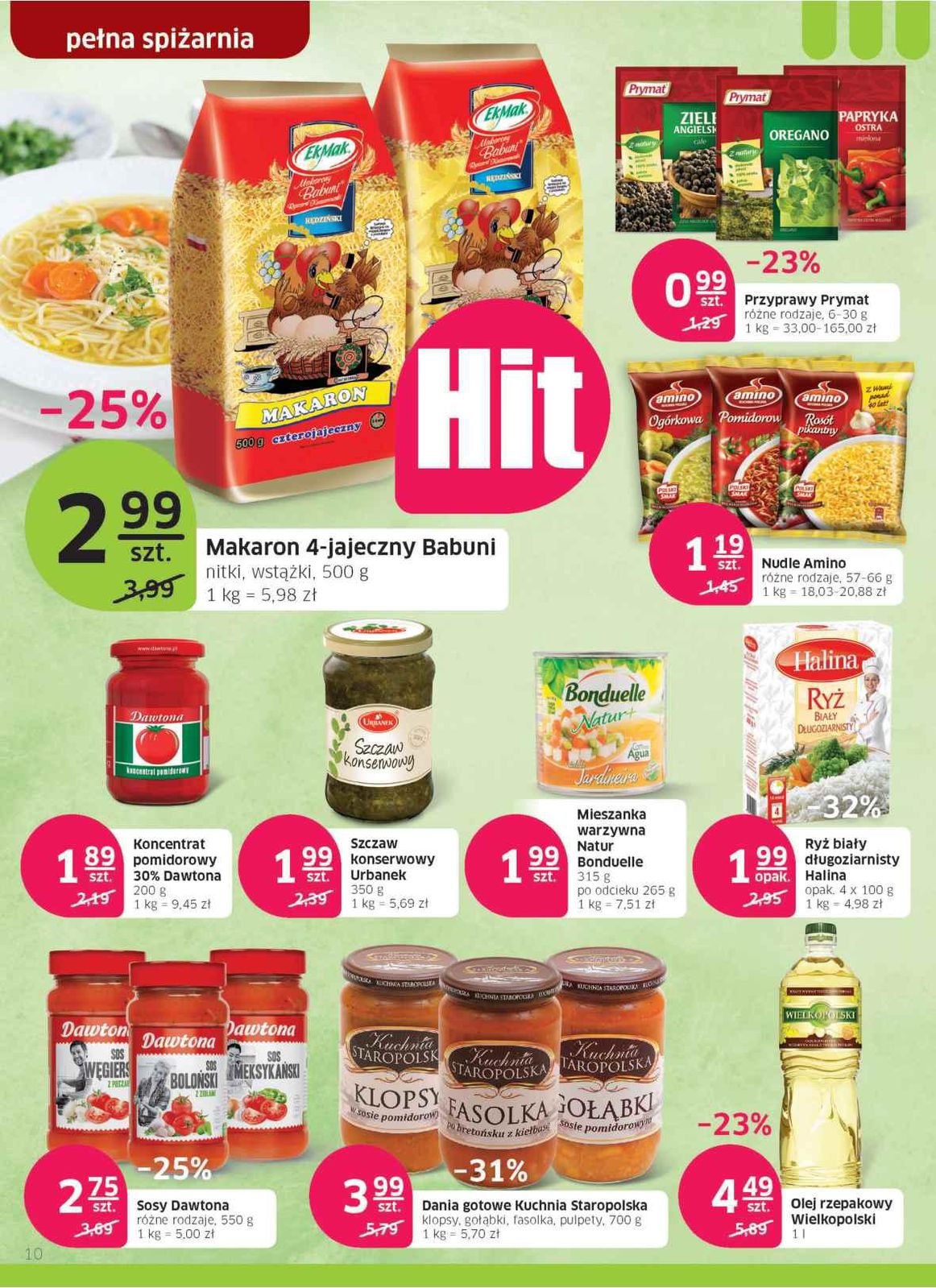 Gazetka promocyjna Mila str. 10