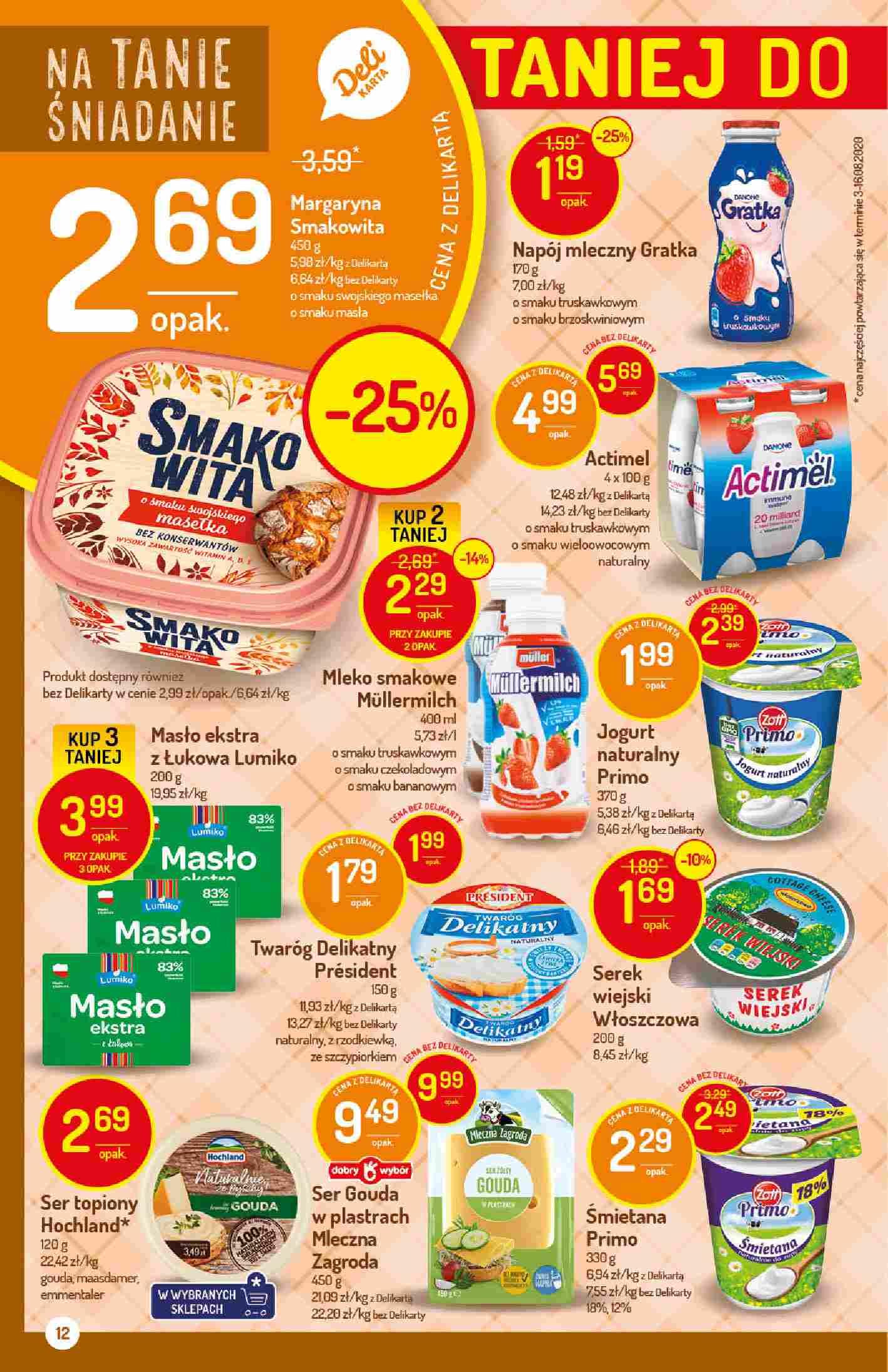 Gazetka promocyjna Mila str. 12