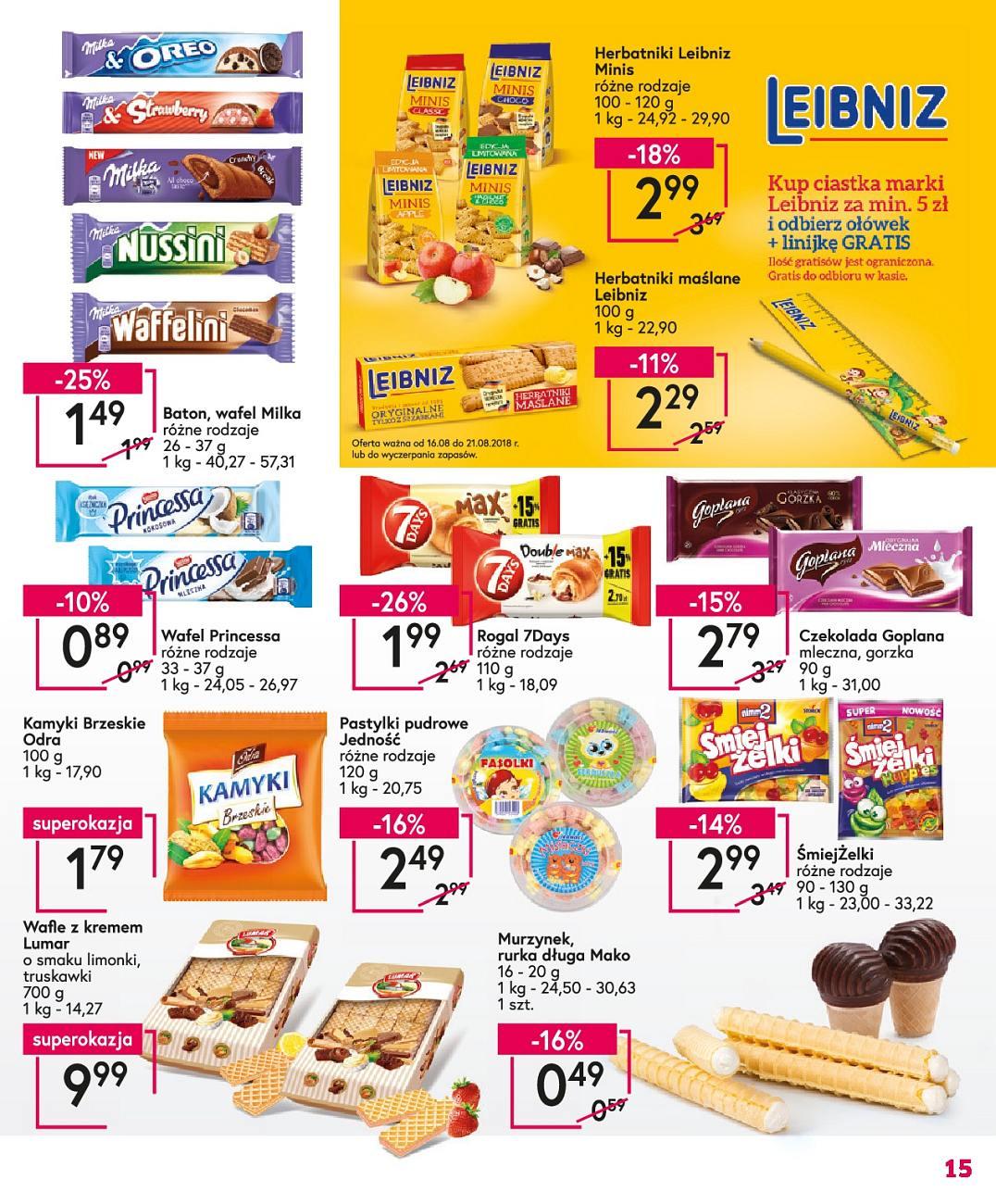 Gazetka promocyjna Mila str. 15