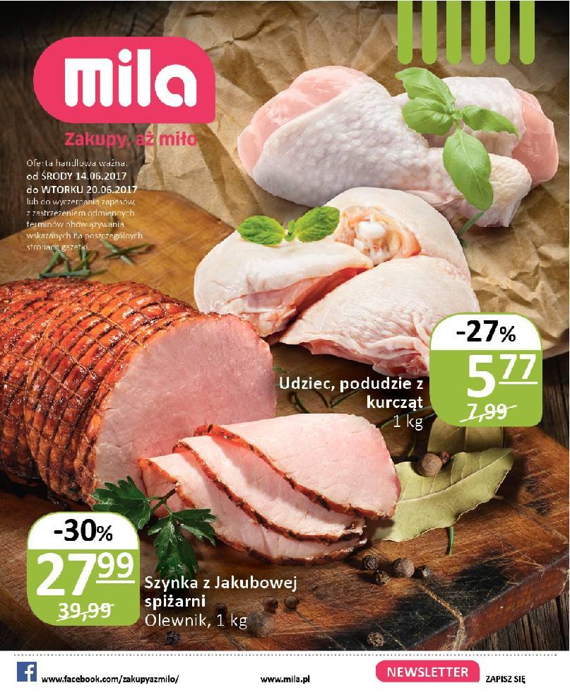 Gazetka promocyjna Mila str. 1