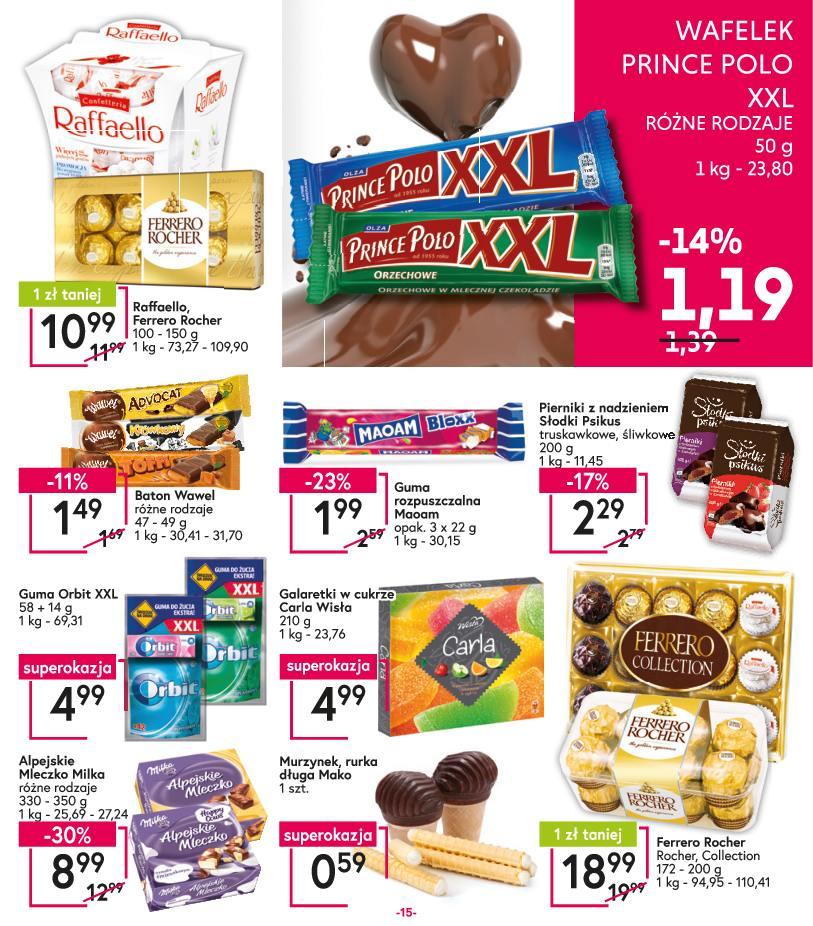 Gazetka promocyjna Mila str. 15