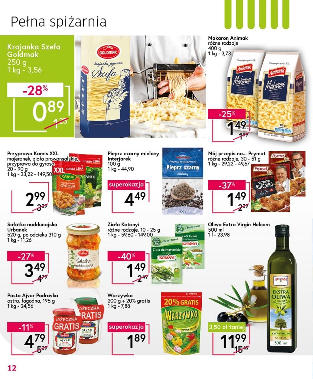 Gazetka promocyjna Mila str. 12