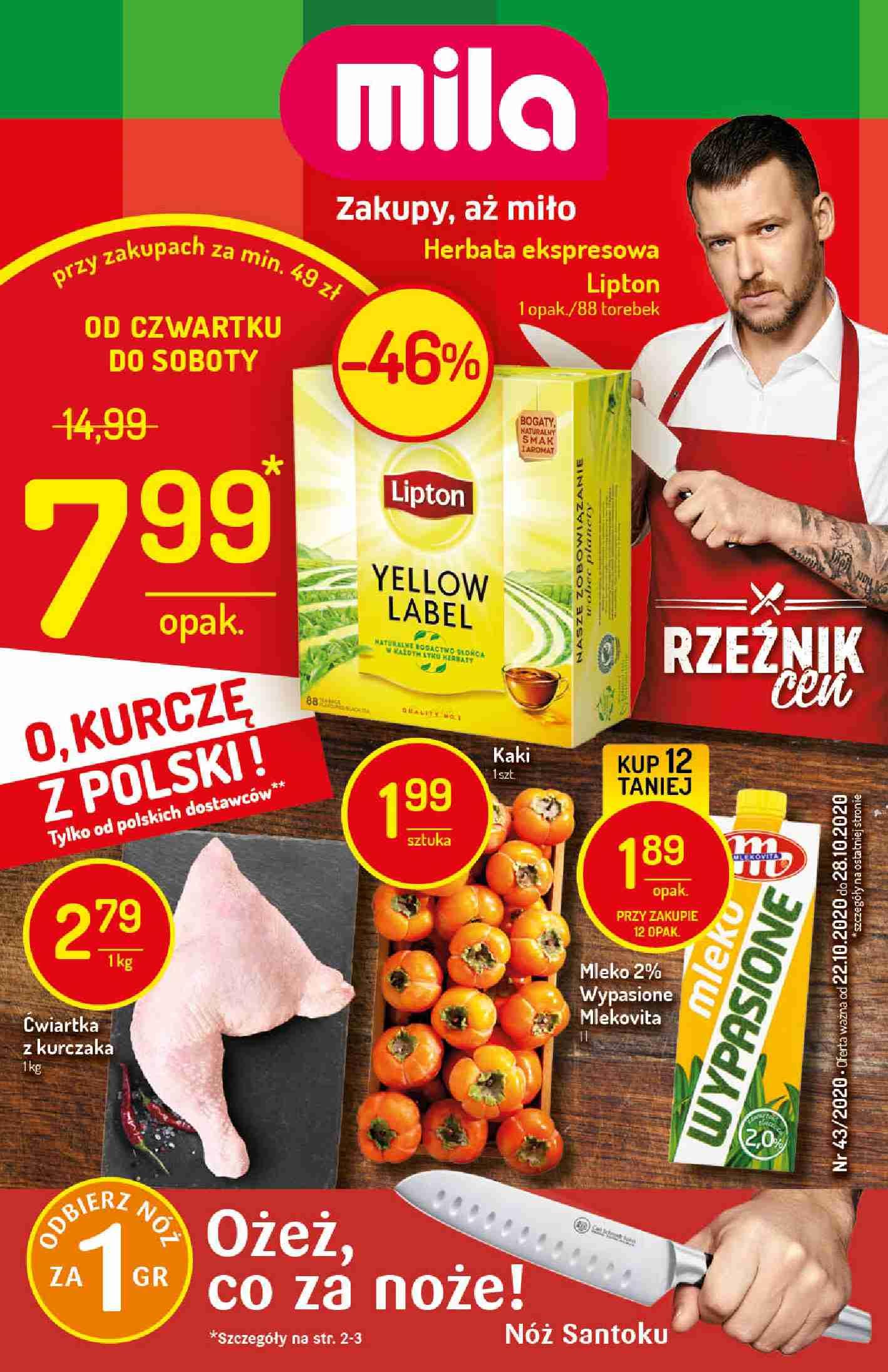 Gazetka promocyjna Mila str. 1
