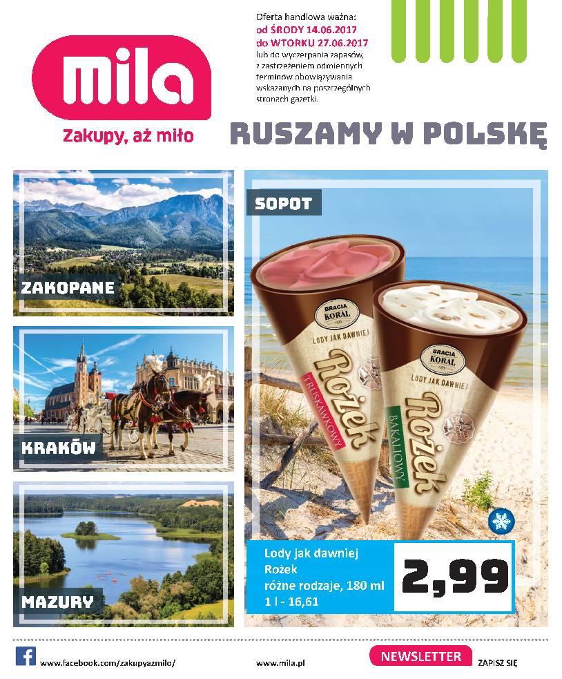 Gazetka promocyjna Mila str. 1