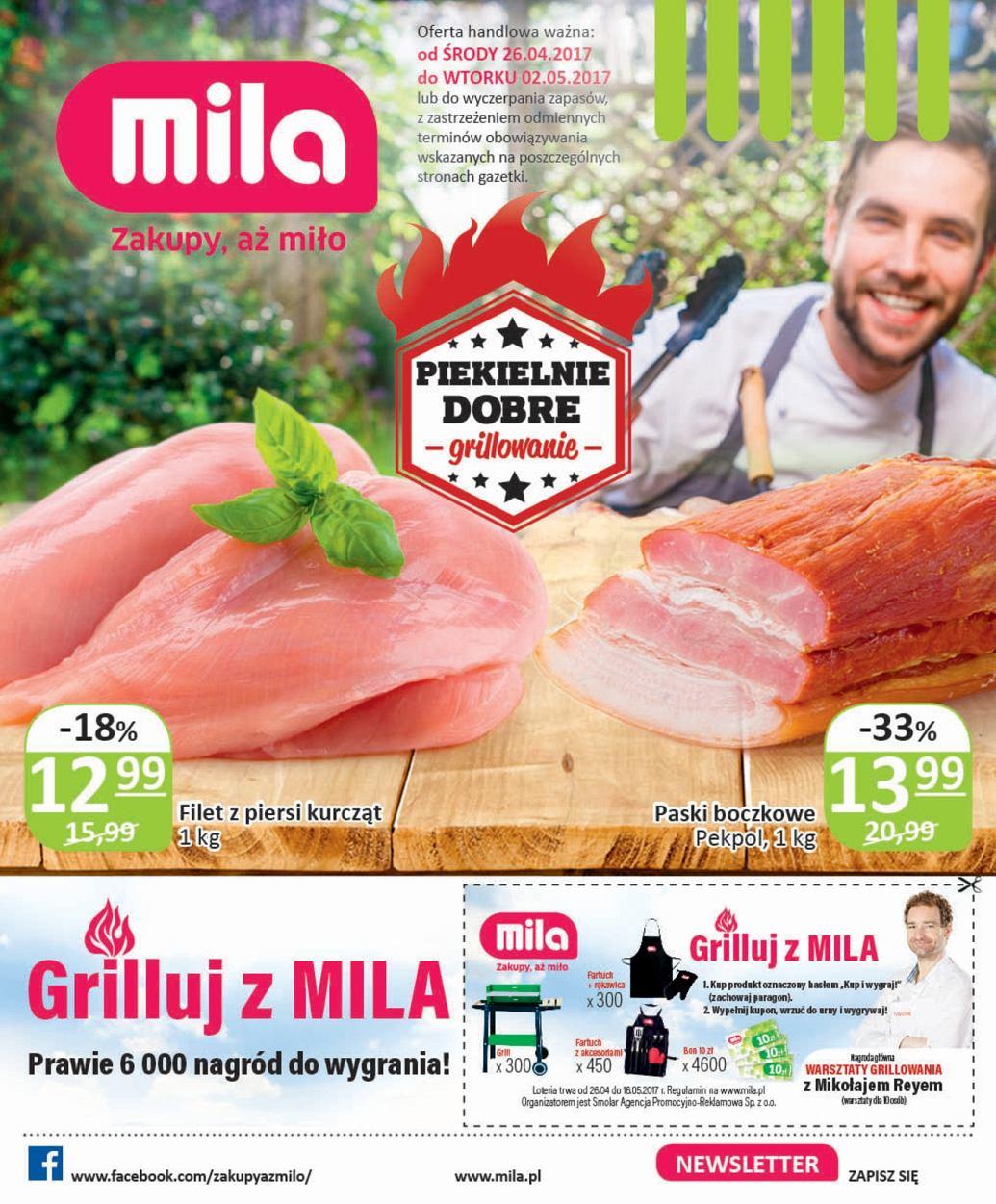 Gazetka promocyjna Mila str. 1