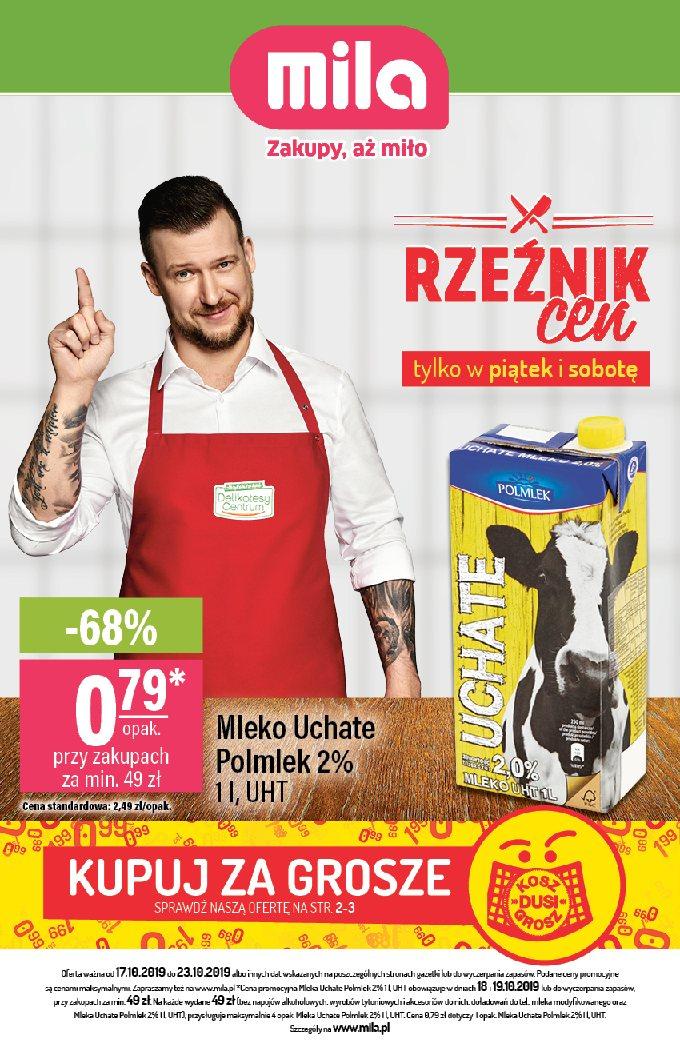 Gazetka promocyjna Mila str. 1