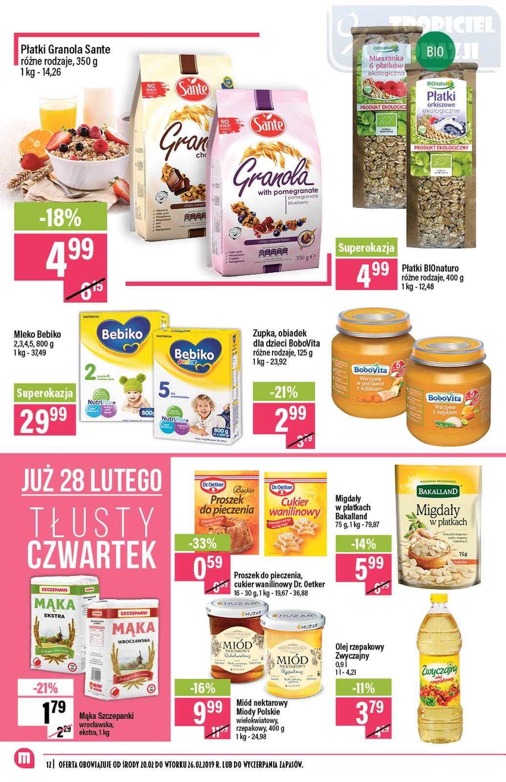 Gazetka promocyjna Mila str. 12