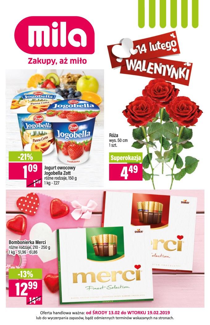 Gazetka promocyjna Mila str. 1