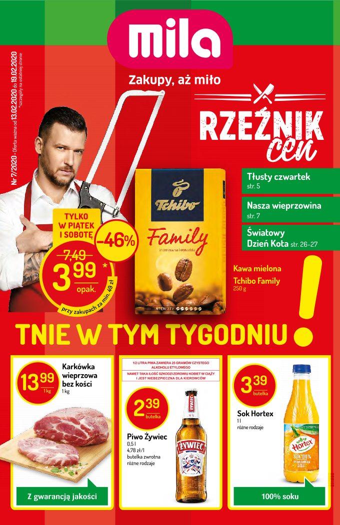 Gazetka promocyjna Mila str. 1