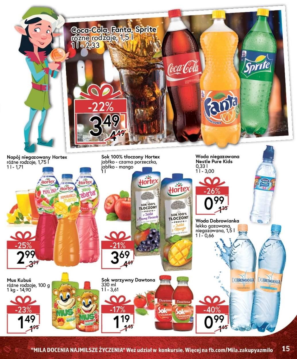 Gazetka promocyjna Mila str. 15