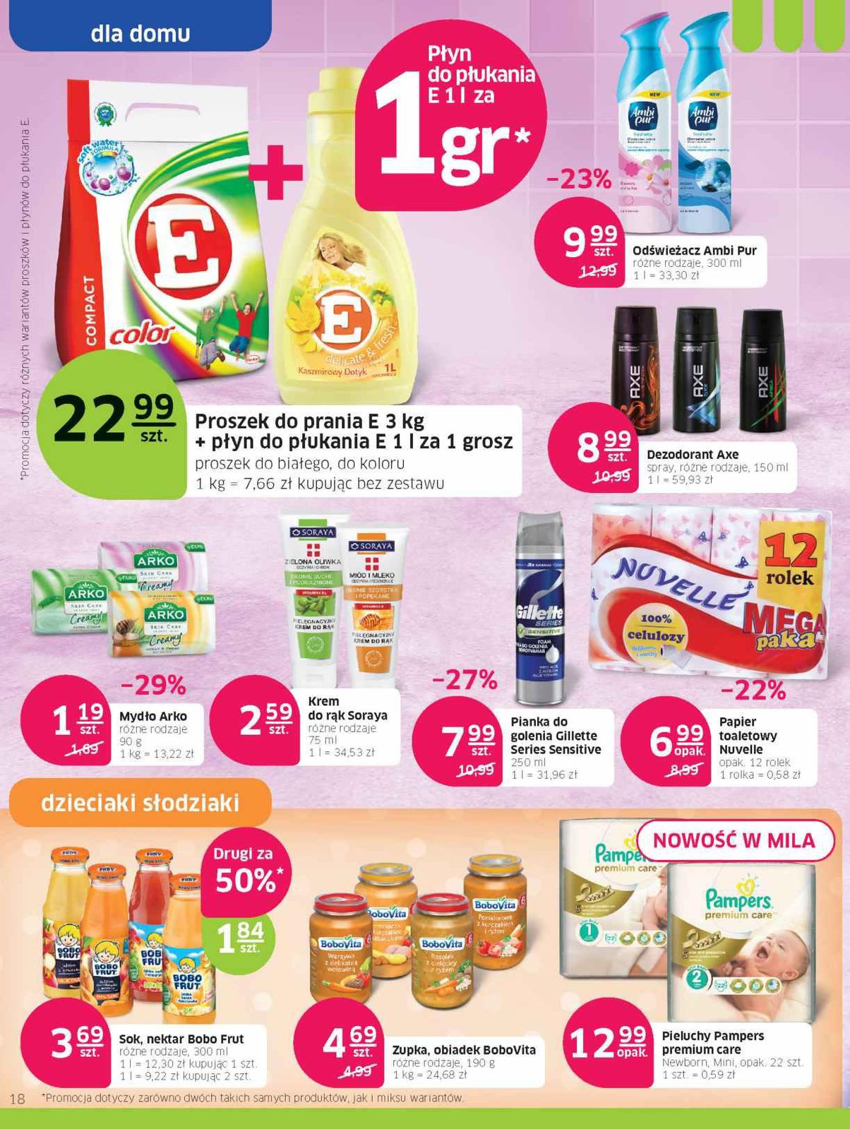 Gazetka promocyjna Mila str. 18