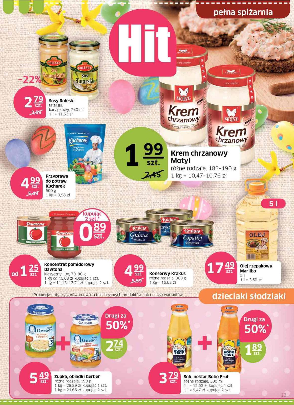 Gazetka promocyjna Mila str. 13