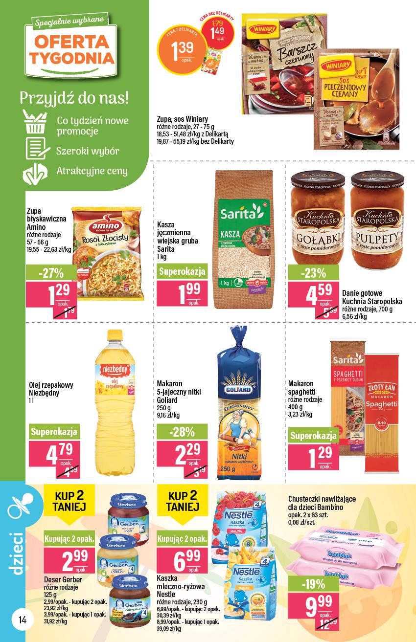 Gazetka promocyjna Mila str. 14