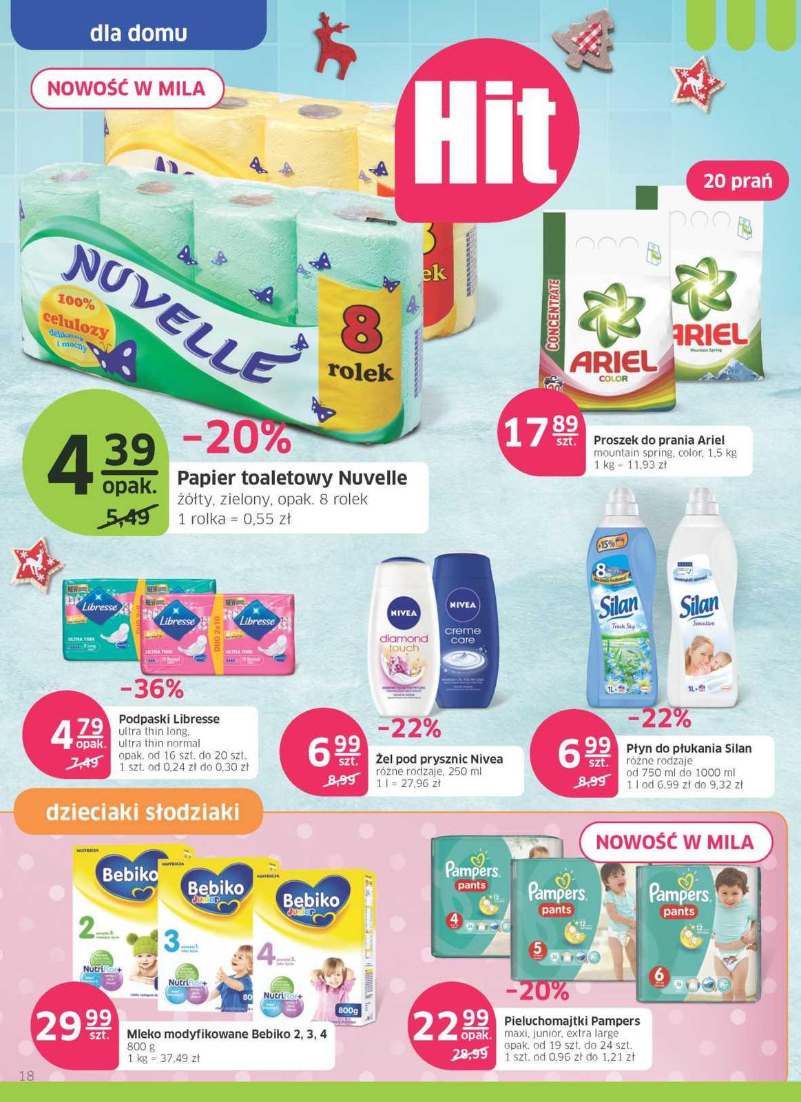 Gazetka promocyjna Mila str. 18