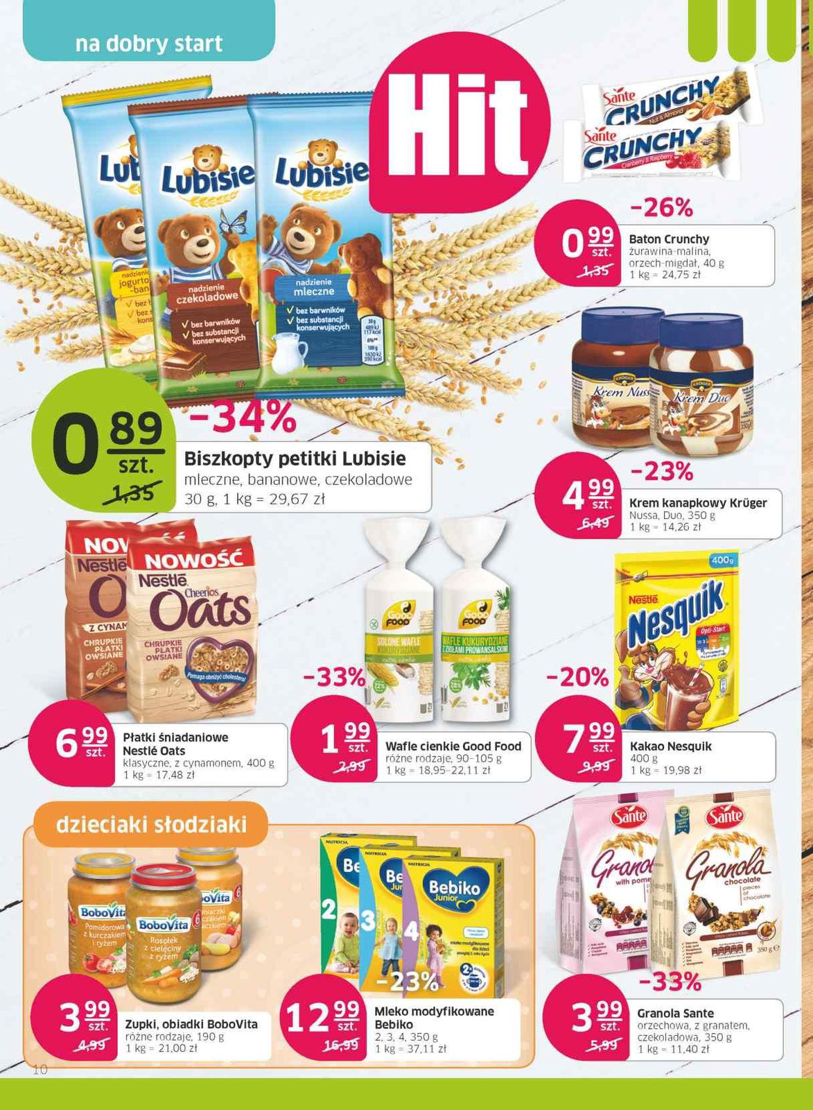 Gazetka promocyjna Mila str. 10