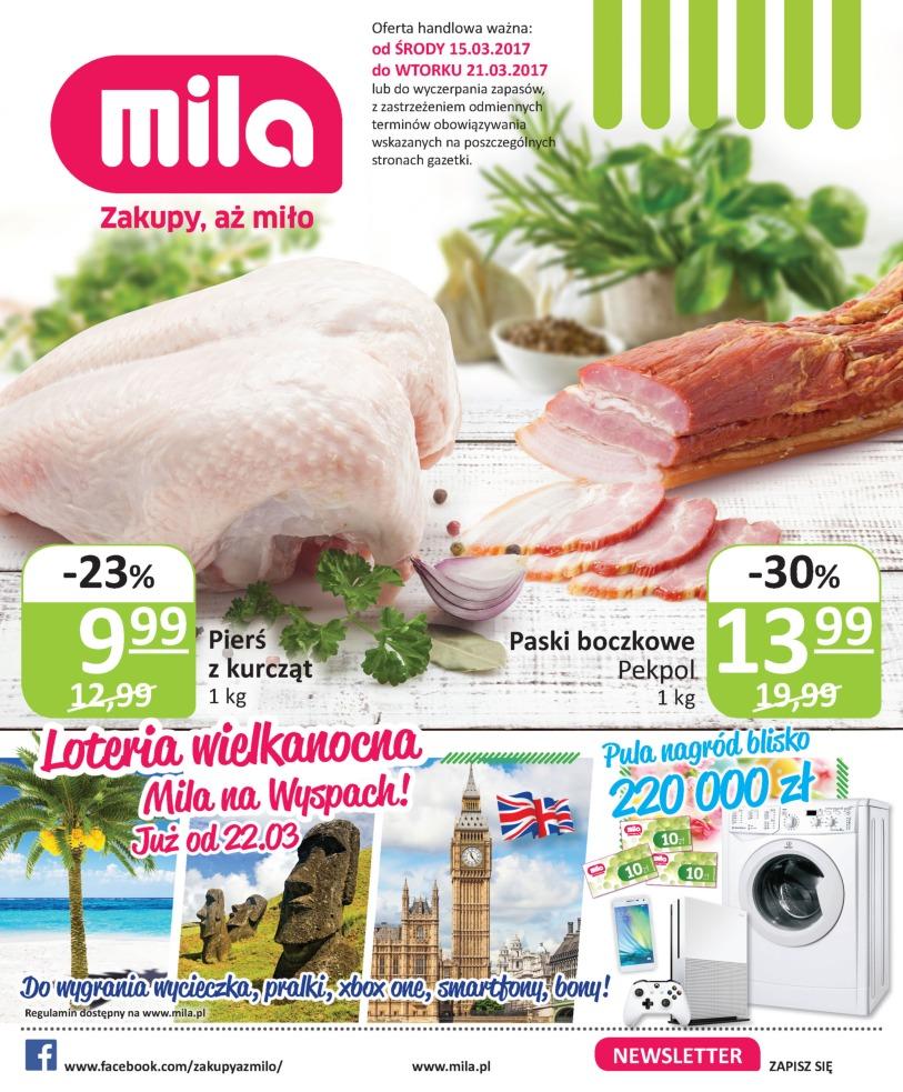 Gazetka promocyjna Mila str. 1