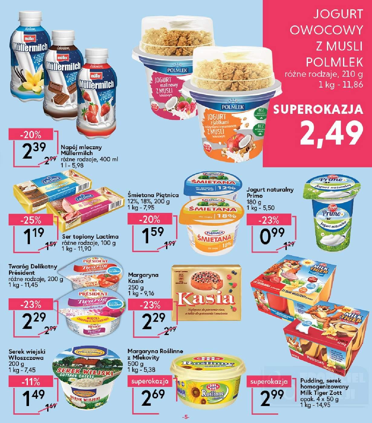 Gazetka promocyjna Mila str. 5