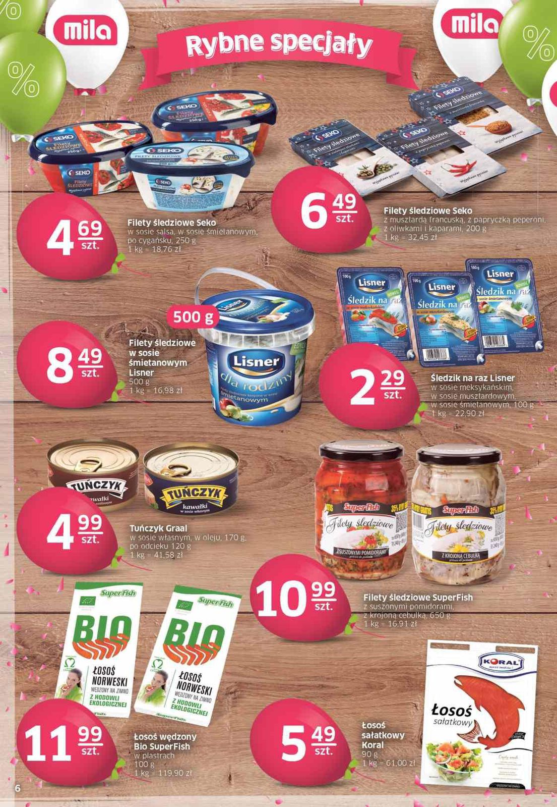 Gazetka promocyjna Mila str. 6