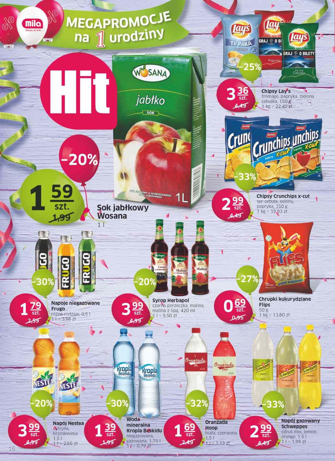 Gazetka promocyjna Mila str. 16