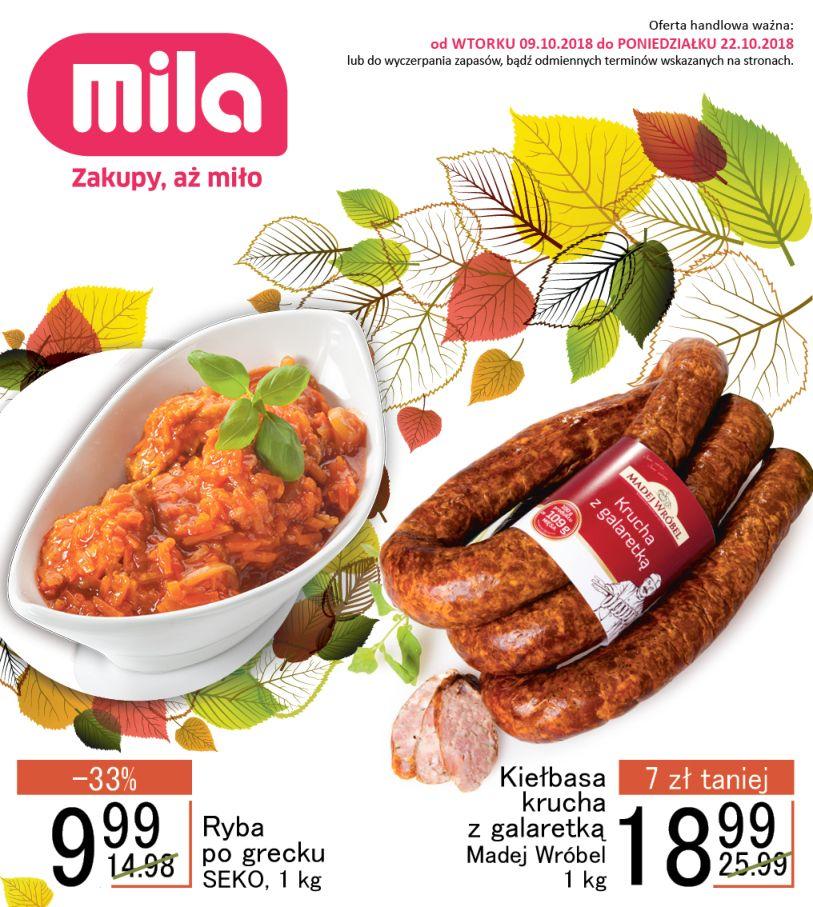 Gazetka promocyjna Mila str. 1