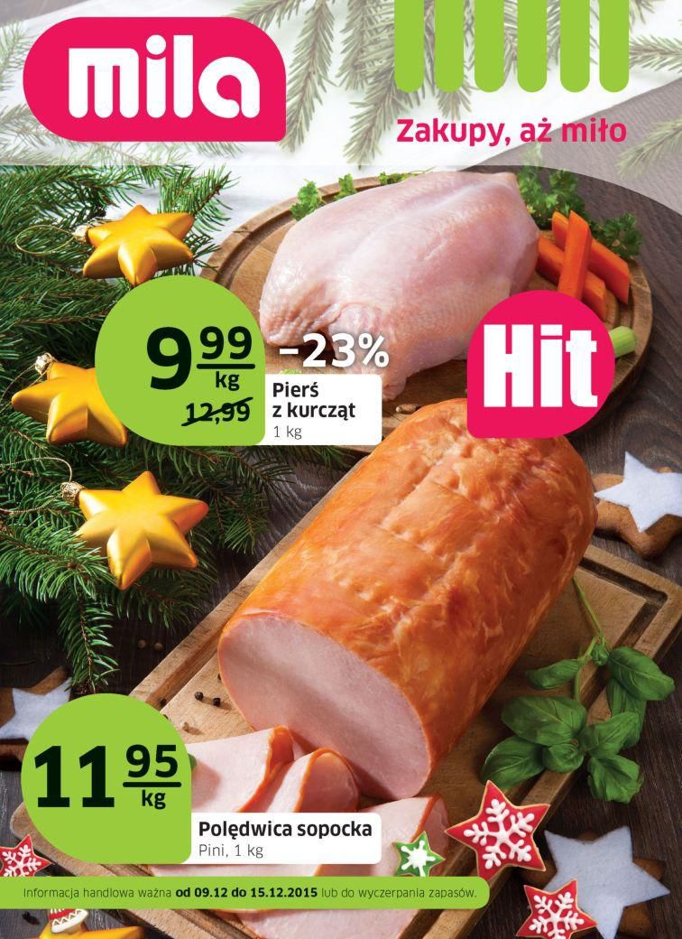 Gazetka promocyjna Mila str. 1