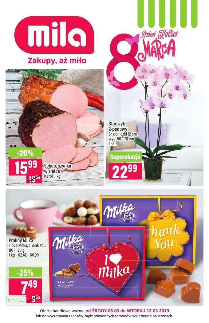 Gazetka promocyjna Mila str. 1