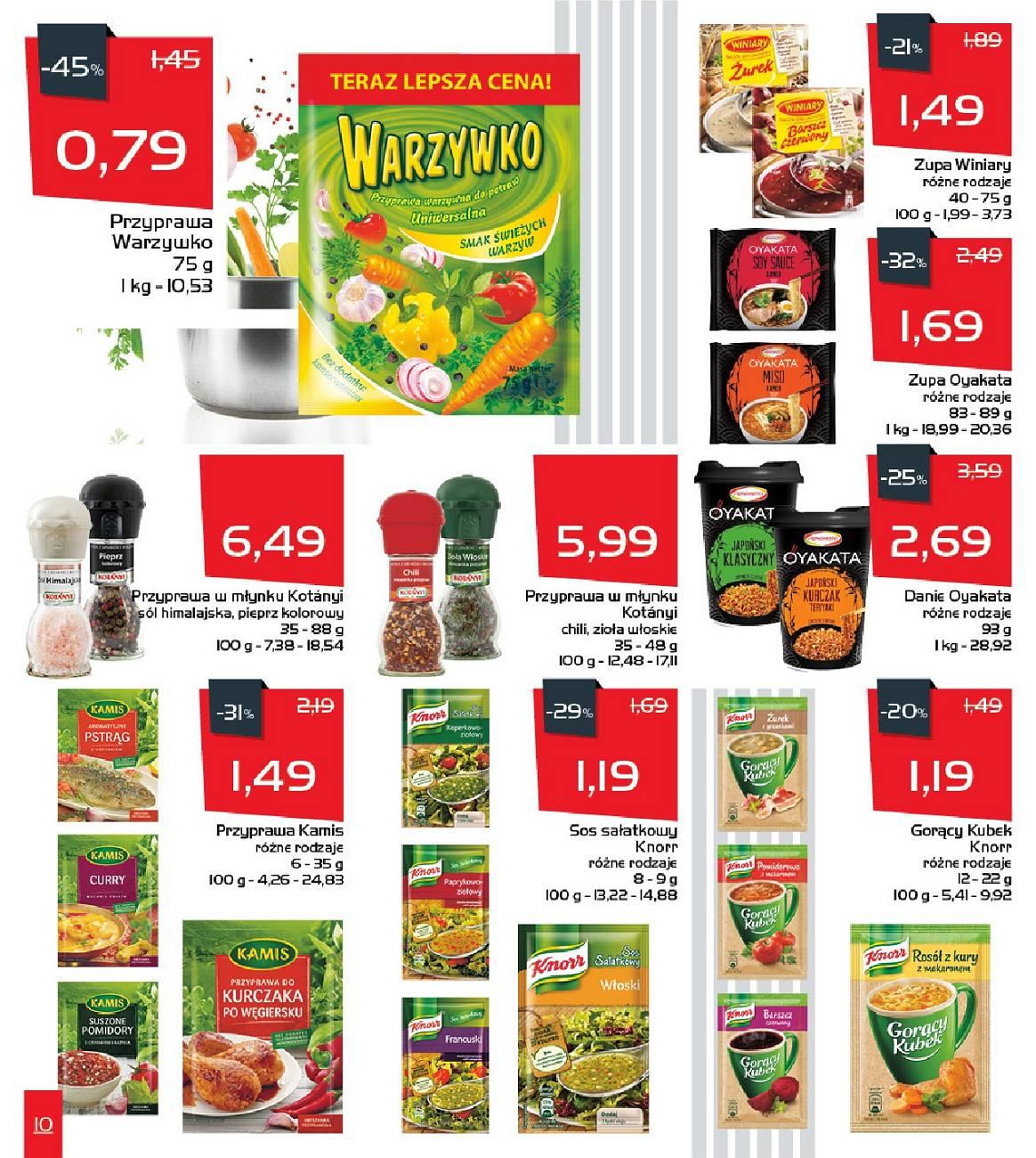 Gazetka promocyjna Mila str. 10