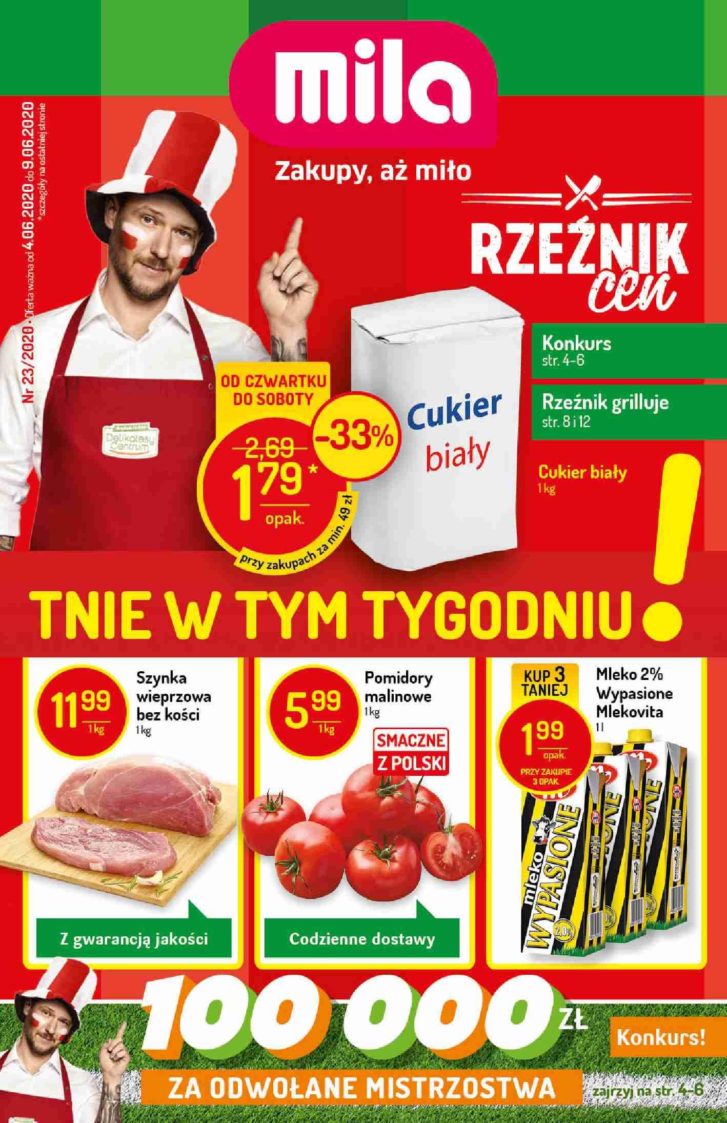 Gazetka promocyjna Mila str. 1